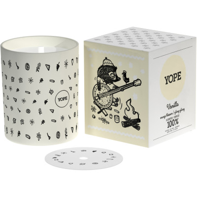 Ароматична свічка Yope Vanilla Soy Candle 200 г (5900168901087)