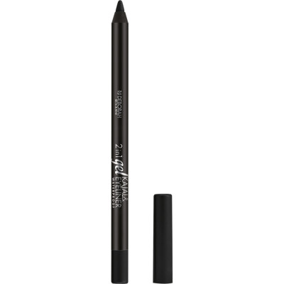 Карандаш для глаз Deborah 2 in 1 Kajal & Gel Eyeliner 01 (8009518222562)