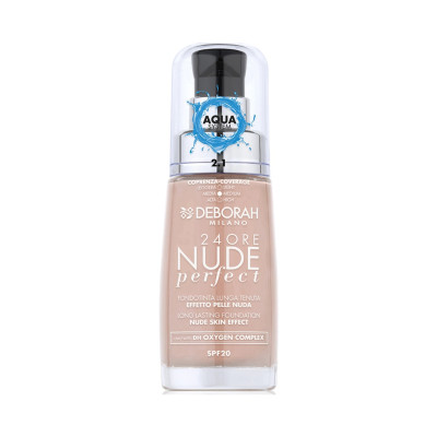 Тональная основа Deborah 24Ore Nude Perfect SPF20 2.1 30 мл (8009518376999)