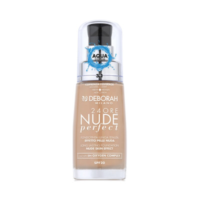 Тональная основа Deborah 24Ore Nude Perfect SPF20 3.1 30 мл (8009518377019)