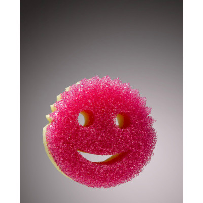 Губки кухонные Scrub Daddy Scrub Mommy Розово-фиолетовая 1 шт. (5060481022040/5060481023900)
