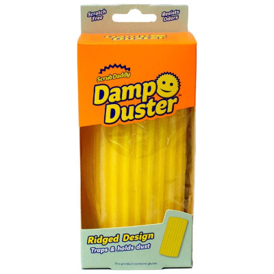 Губка для уборки Scrub Daddy Damp Duster Для пыли Желтая (5060481022774/5060481023795)