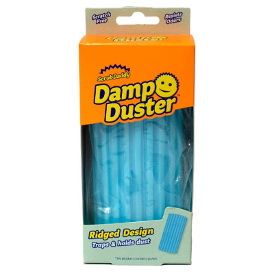 Губка для уборки Scrub Daddy Damp Duster Для пыли Голубая (5060481022750/5060481023771)