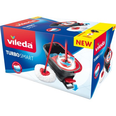 Комплект для прибирання Vileda EasyWring & Clean Turbo Smart (4023103208476)