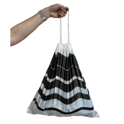 Пакети для сміття Добра Господарочка Black&White Із затяжками 60 л 20 шт. (4820086523370)