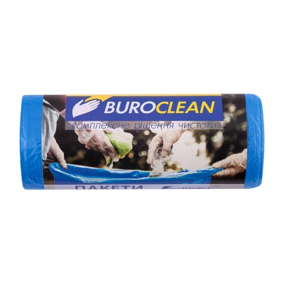 Пакеты для мусора Buroclean EuroStandart синие 35 л 30 шт. (4823078977816)