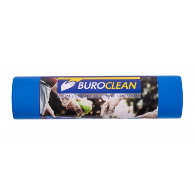 Пакеты для мусора Buroclean EuroStandart прочные синие 240 л 5 шт. (4823078977953)