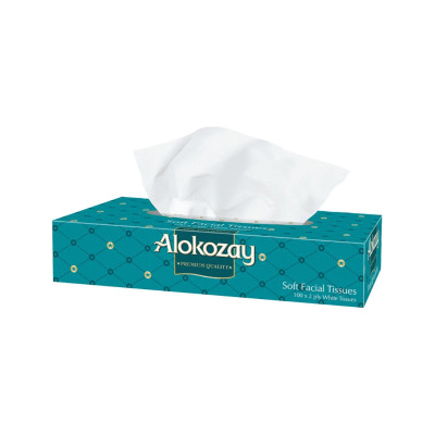 Салфетки косметические Alokozay 2 слоя 100 шт. (5904825069516)