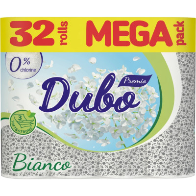 Туалетний папір Диво Premio Bianco 3 шари 32 рулони (4820003837665)