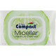 Влажные салфетки Ultra Compact С мицеллярной водой для снятия макияжа 25 шт. (8697420535728)