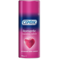Інтимний гель-змазка Contex Romantic з ароматом полуниці (лубрикант) 100 мл (5060040304037)