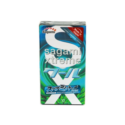 Презервативы Sagami Xtreem Mentol 10 шт. (4974234101405)