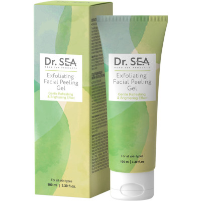 Гель для лица Dr. Sea Exfoliating Facial Peeling Gel 100 мл (7293720020592)