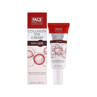 Крем для кожи вокруг глаз Face Facts Collagen & Q10 Eye Cream С коллагеном и коэнзимом Q10 25 мл (5031413919769)