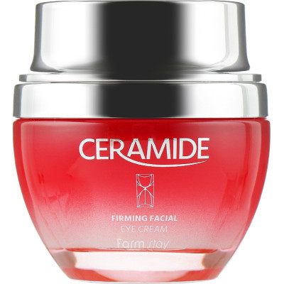 Крем для шкіри навколо очей FarmStay Ceramide Firming Facial Eye Cream Зміцнювальний з керамідами 50 мл (8809480772696)