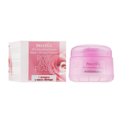Крем для лица Vip's Prestige Rose & Pearl 24h Nourishing Cream 50 мл (3800010516518)