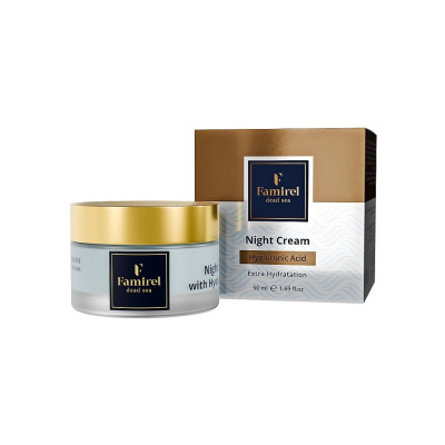 Крем для лица Famirel Hyaluronic Acid Extra Hydration Night Cream 50 мл (7290114085359)