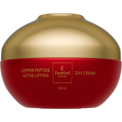 Крем для лица Famirel Copper Peptide Day Cream Дневной Лифтинг-актив с пептидами меди 50 мл (7290114085243)