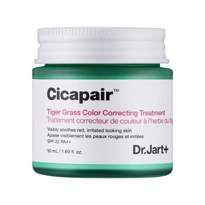 Крем для лица Dr. Jart+ Cicapair Tiger Grass Color Correcting Treatment SPF22 PA++ 50 мл (8809844991084)