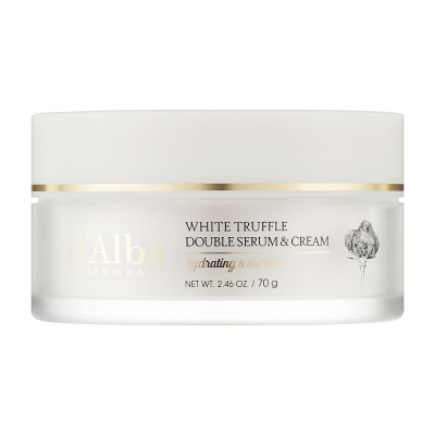 Крем для лица D'Alba White Truffle Double Serum & Cream 70 г (8809782554426)