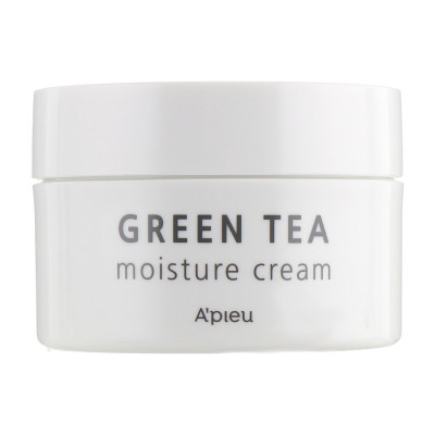 Крем для обличчя A'pieu Green Tea Moisture Cream Для зволоження шкіри з зеленим чаєм 100 мл (8806185791014)