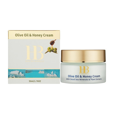 Крем для обличчя Health and Beauty Olive Oil & Honey Cream 50 мл (7290011843267)