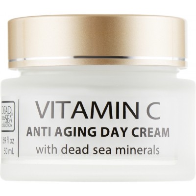 Крем для лица Dead Sea Collection Vitamin C Day Cream дневной против морщин 50 мл (830668009547)