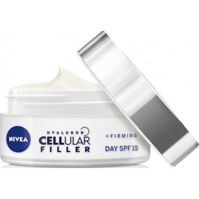 Крем для обличчя Nivea Hyaluron Cellular SPF15 денний з гіалуроновою кислотою 50 мл (4005900134264)