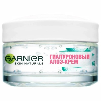 Крем для лица Garnier Skin Naturals Гиалуроновый увлажняющий алоэ 50 мл (3600542328609)