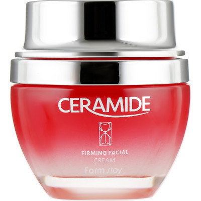 Крем для обличчя FarmStay Ceramide Firming Facial Cream Зміцнювальний з керамідами 50 мл (8809480772658)