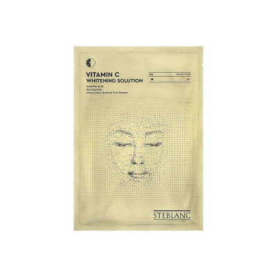 Маска для лица Steblanc Vitamin C Whitening Solution 25 г (8809663752842)
