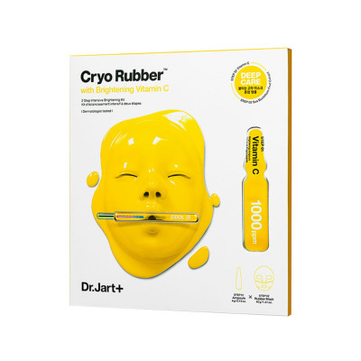 Маска для лица Dr.Jart+ Cryo Rubber With Brightening Vitamin C Альгинатная Освещающая 44 г (8809642714519)