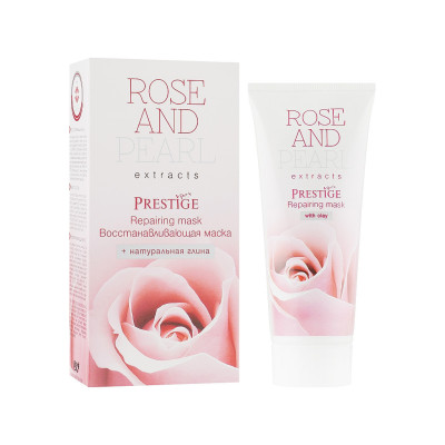 Маска для лица Vip's Prestige Rose & Pearl Repairing Mask Восстанавливающая 75 мл (3800010516525)