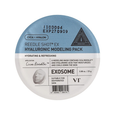 Маска для лица VT Cosmetics Reedle Shot EX Hyaluronic Modeling Pack Моделирующая с гиалуроновой кислотой 25 г (8803463006174)