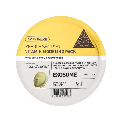 Маска для лица VT Cosmetics Cosmetics Reedle Shot EX Vitamin Modeling Pack Моделирующая с витаминами 25 г (8803463006167)