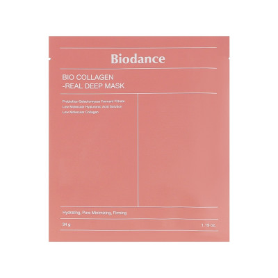 Маска для лица Biodance Bio Collagen Real Deep Mask Sheet 34 г (8809937360834)