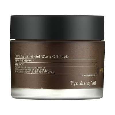 Маска для лица Pyunkang Yul Calming Relief Gel Wash Off Pack Успокаивающая гелевая 100 г (8809486683446)