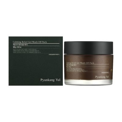 Маска для обличчя Pyunkang Yul Calming Relief Gel Wash Off Pack Заспокійлива гелева 100 г (8809486683446)