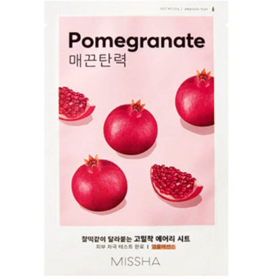 Маска для лица Missha Airy Fit Pomegranate Sheet Mask С экстрактом граната 19 г (8809581454828)