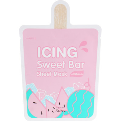 Маска для обличчя A'pieu Icing Sweet Bar Sheet Mask 21 г (8809747939886)