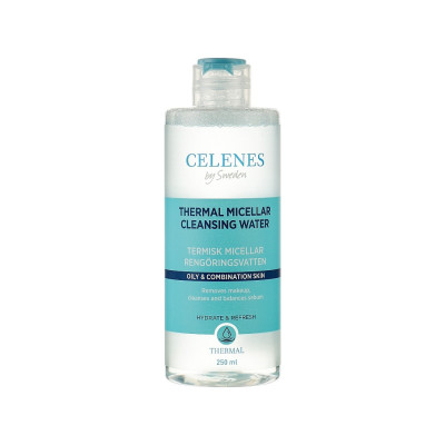 Мицеллярная вода Celenes Thermal Micellar Cleansing Water Термальная для жирной и комбинированной кожи 250 мл (7350104248031)