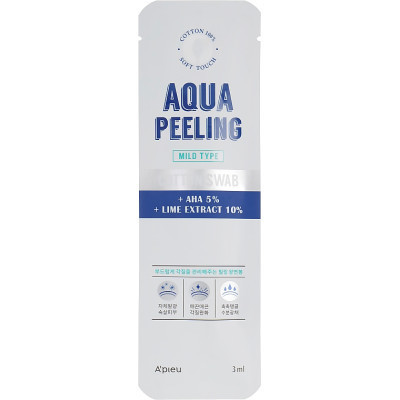 Пілінг для обличчя A'pieu Aqua Peeling Cotton Swab На ватній паличці 3 мл (8806185740173)