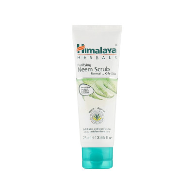 Скраб для лица Himalaya Herbals очищающий с нимом и абрикосом 75 мл (6291107221984/8901138819736)