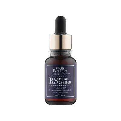 Сыворотка для лица Cos De BAHA Retinol 2.5% Serum Омолаживающая 60 мл (8809240318454)