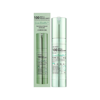 Сироватка для обличчя VT Cosmetics Reti-A Reedle Shot 100 З мікроголками та ретинолом 50 мл (8803463006396)