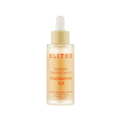 Сыворотка для лица Blithe Targeted Blemish Serum Niacinamide 5.0 Осветляющая 30 мл (8809501660759)