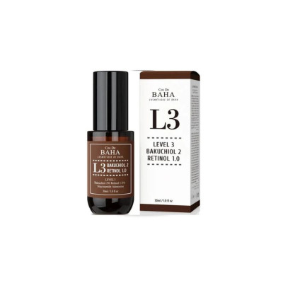 Сыворотка для лица Cos De BAHA L3 Bakuchiol & Retinol Serum 30 мл (8809240319147)