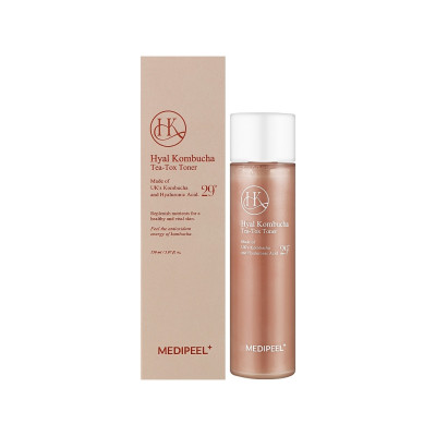 Тоник для лица Medi-Peel Hyal Kombucha Tea-Tox Toner Для повышения эластичности кожи 150 мл (8809409342474)