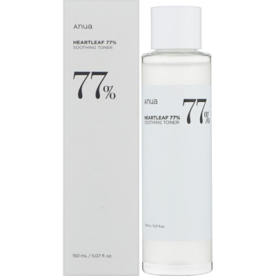 Тоник для лица Anua Heartleaf 77% Soothing Toner 150 мл (8809640733703)