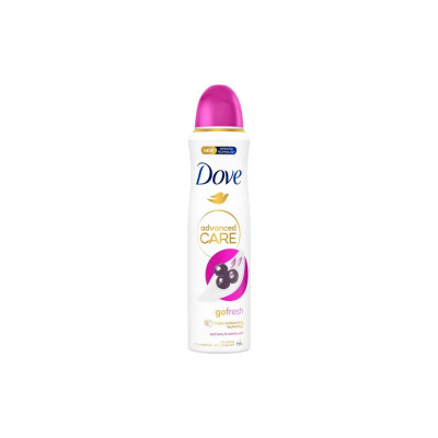 Антиперспірант Dove Go Fresh Ягоди асаї та Водяна лілія 150 мл (8720181291401/8720181291418)